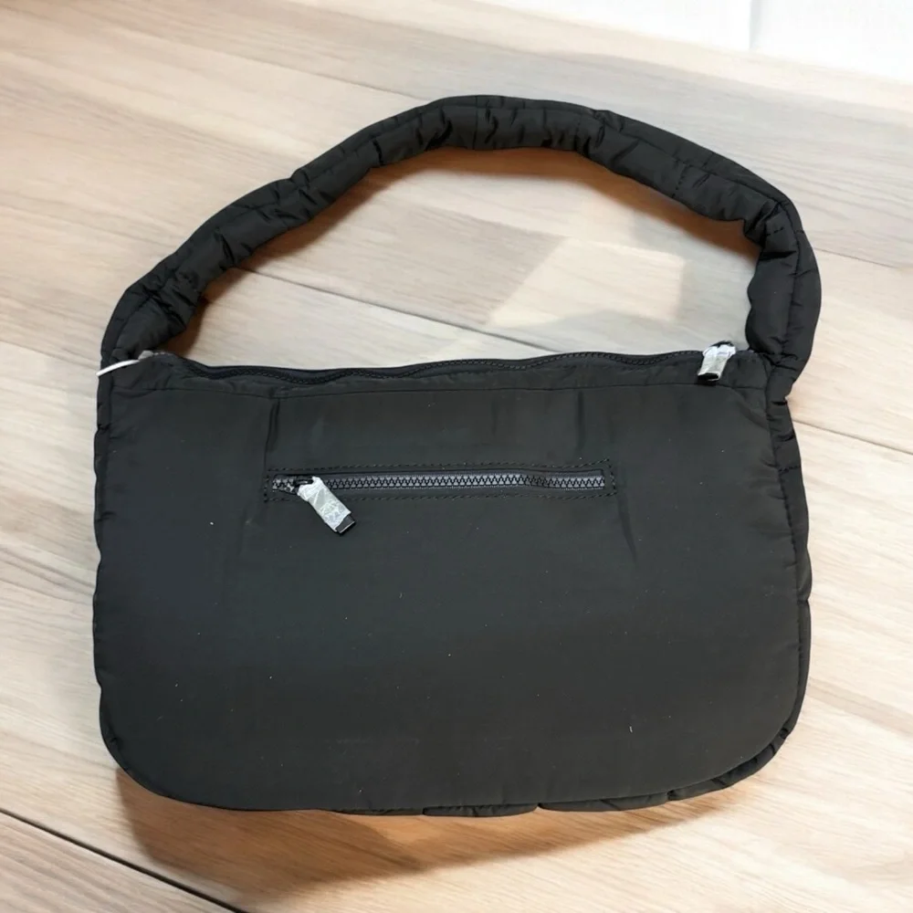 Black Quilted Women's Bag